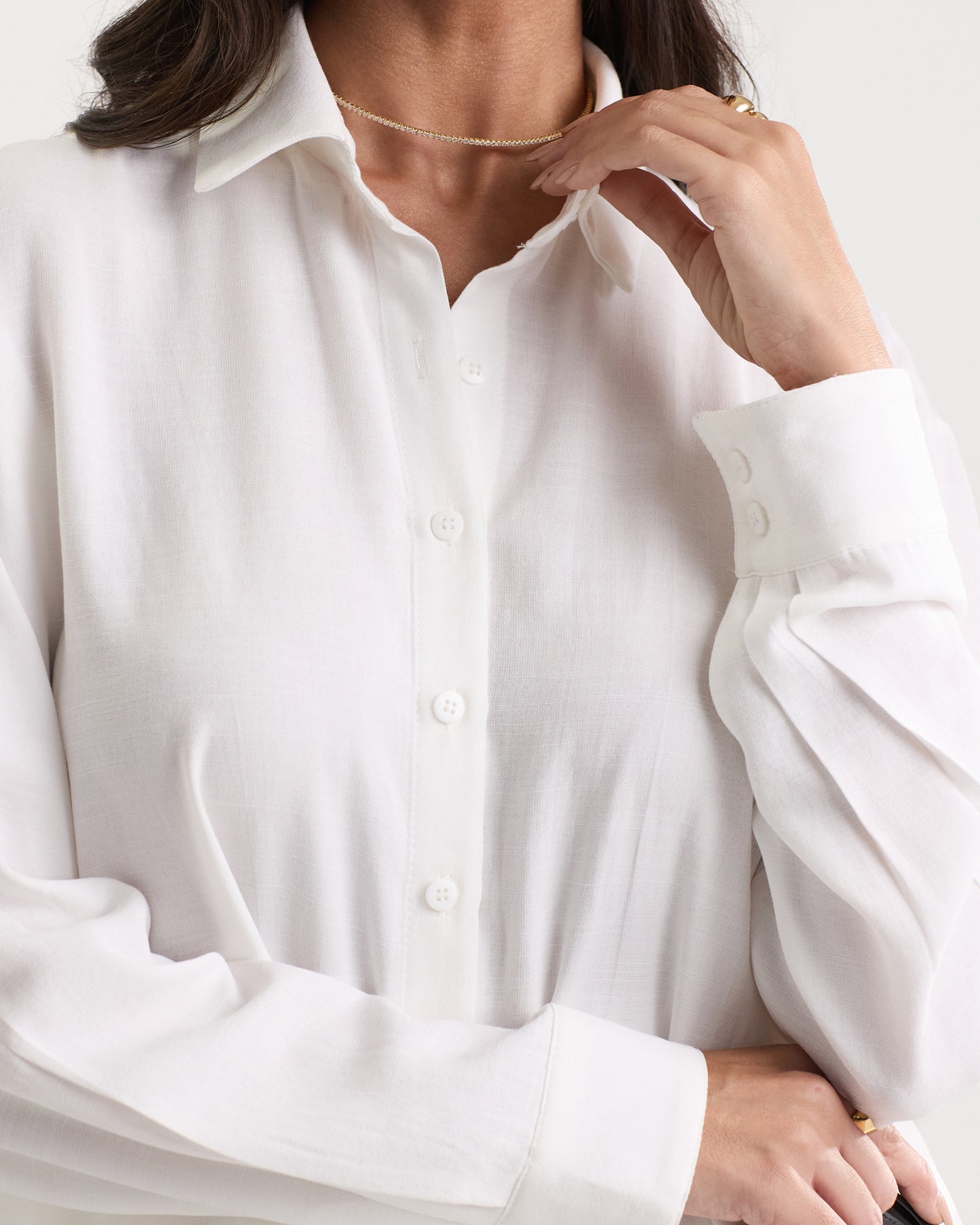 White Lulu Blouse