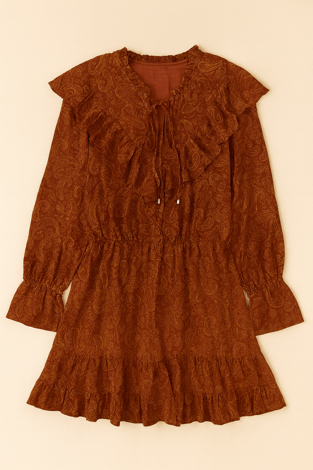 Paisley Print Dress