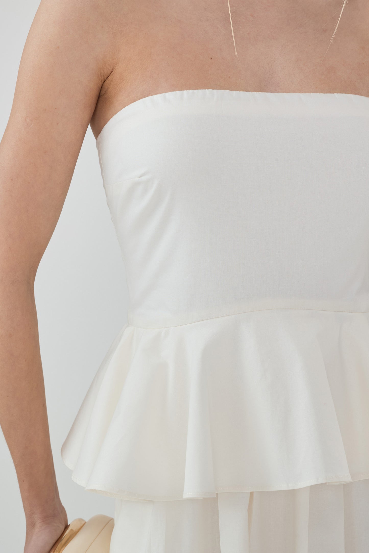 Delphine White Dress