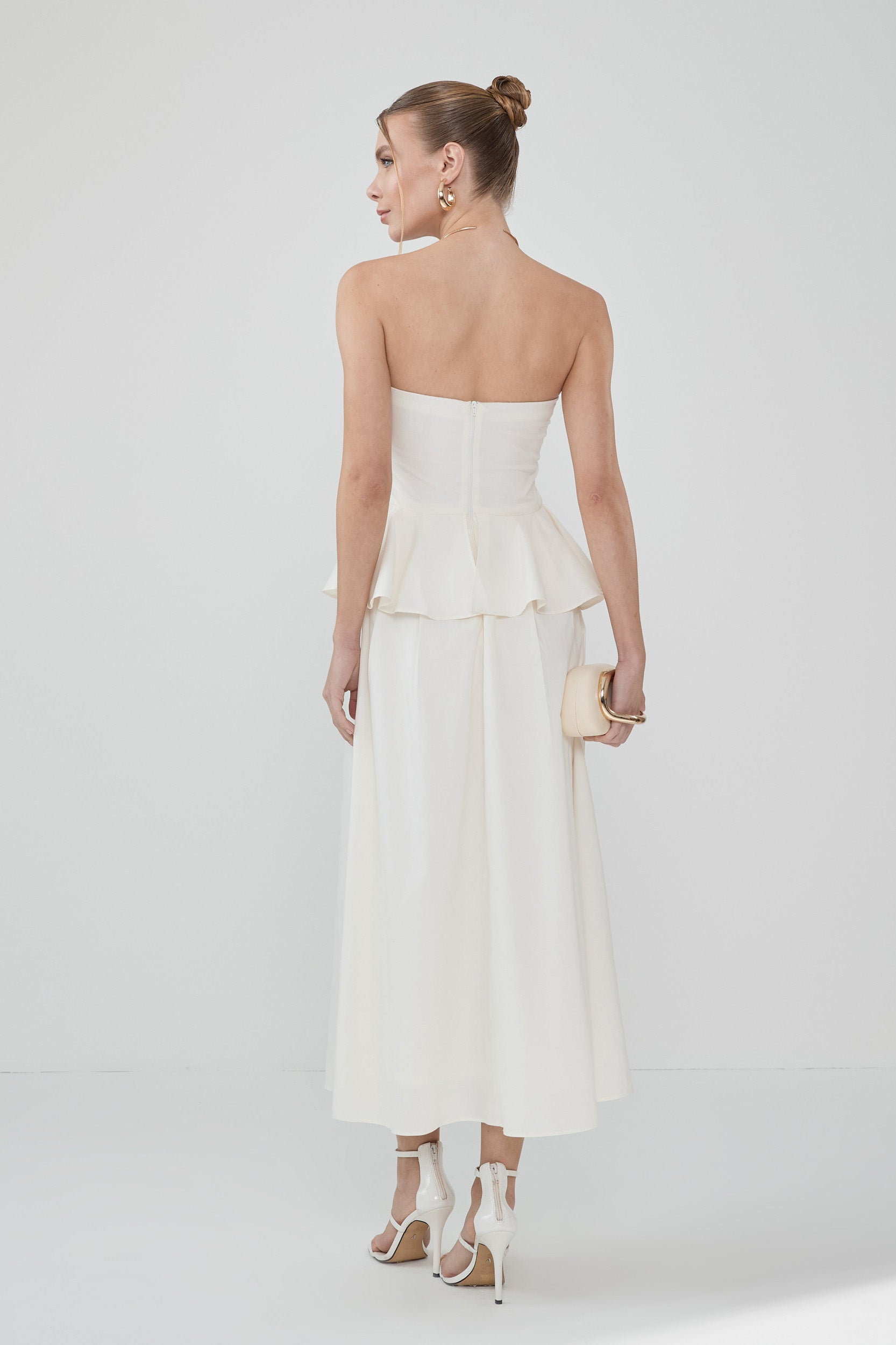 Delphine White Dress