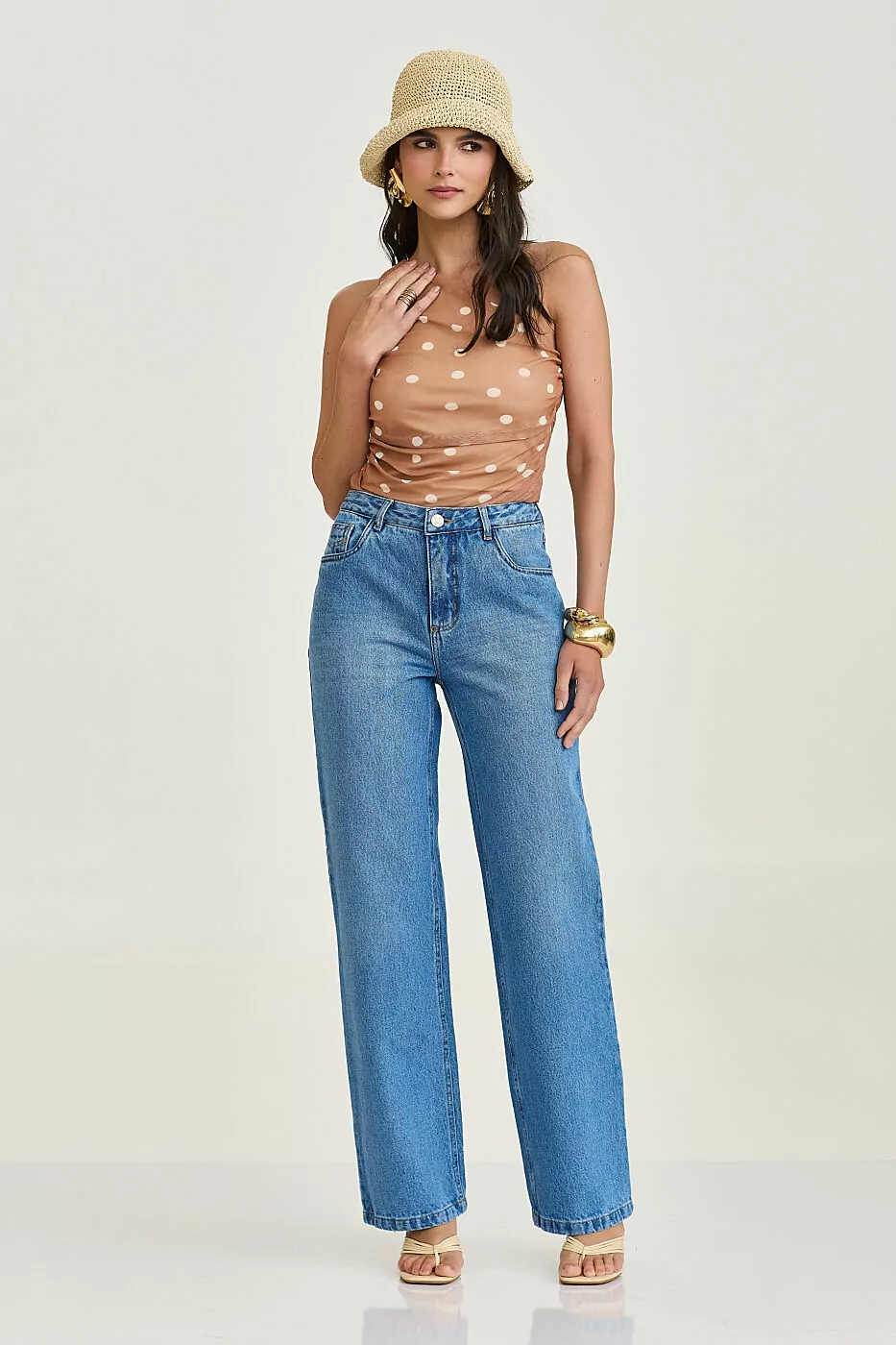 Wide Leg Tuane Jeans