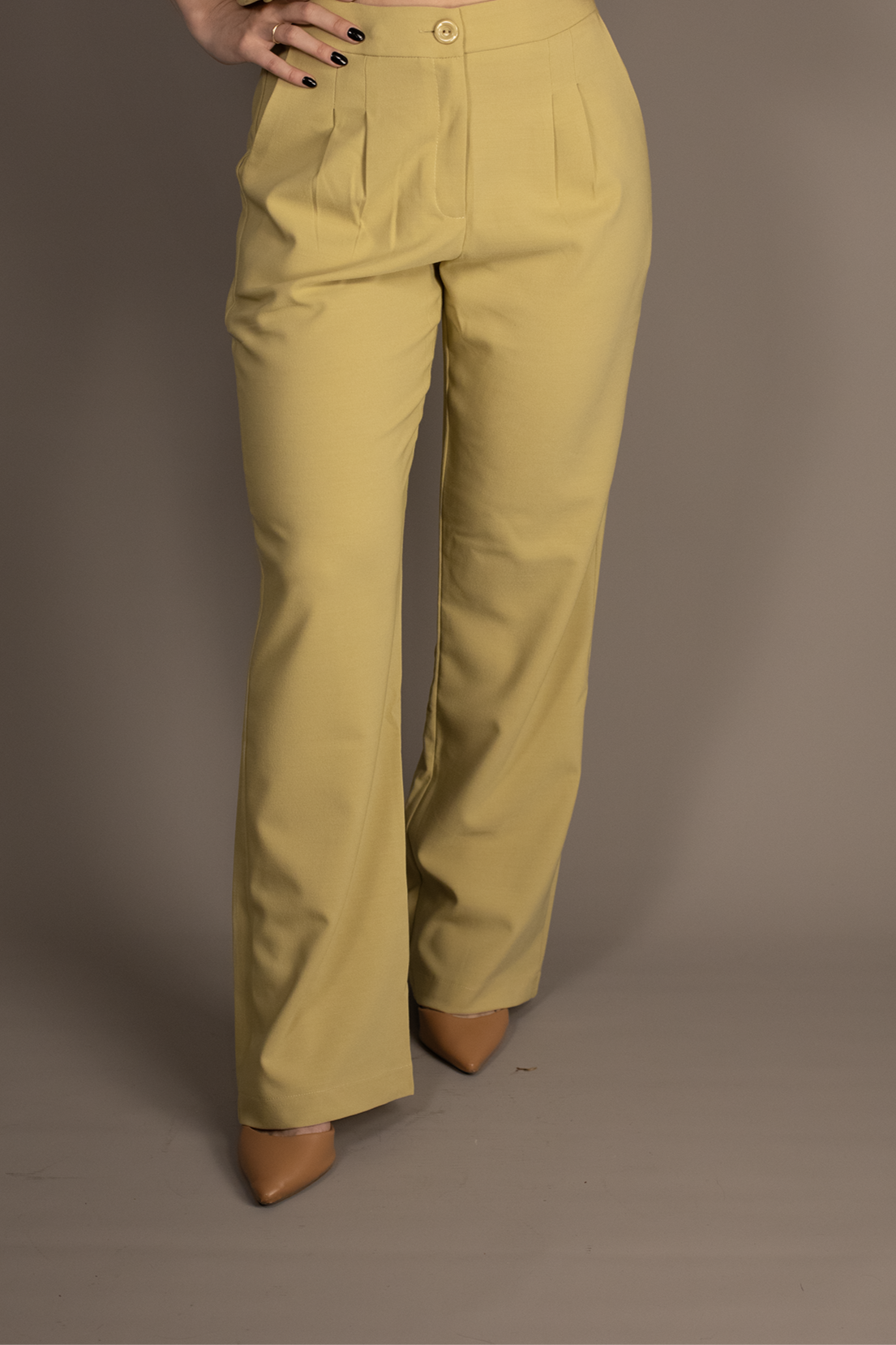 Green Karin Tailored Pants