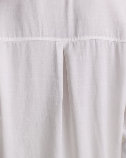 White Lulu Blouse