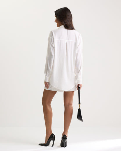 White Lulu Blouse