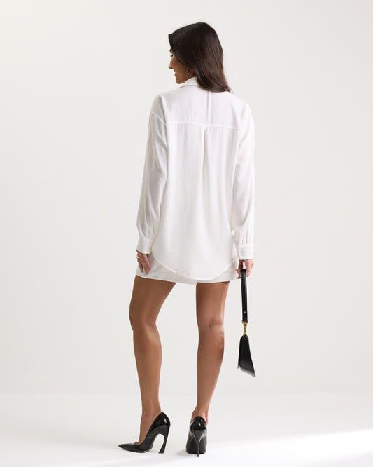 White Lulu Blouse