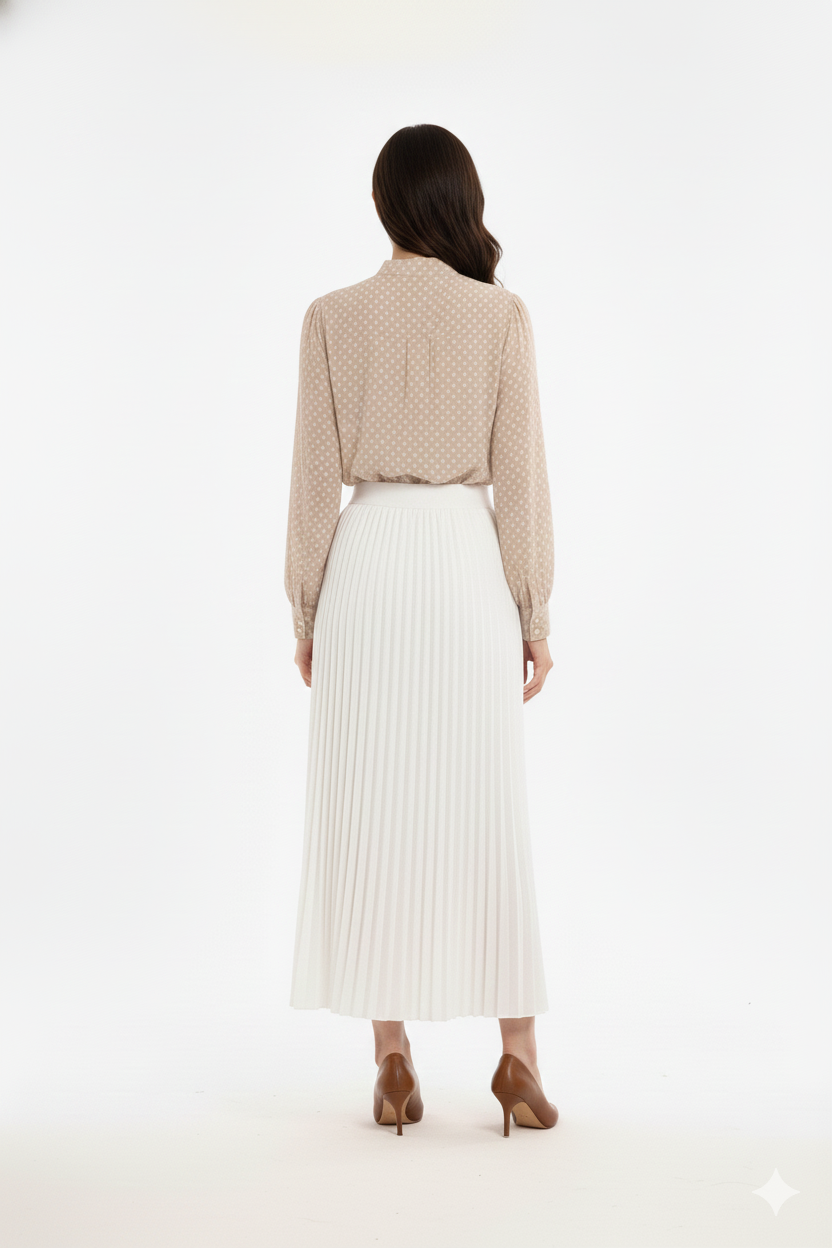 Aurami Polka Dot Blouse