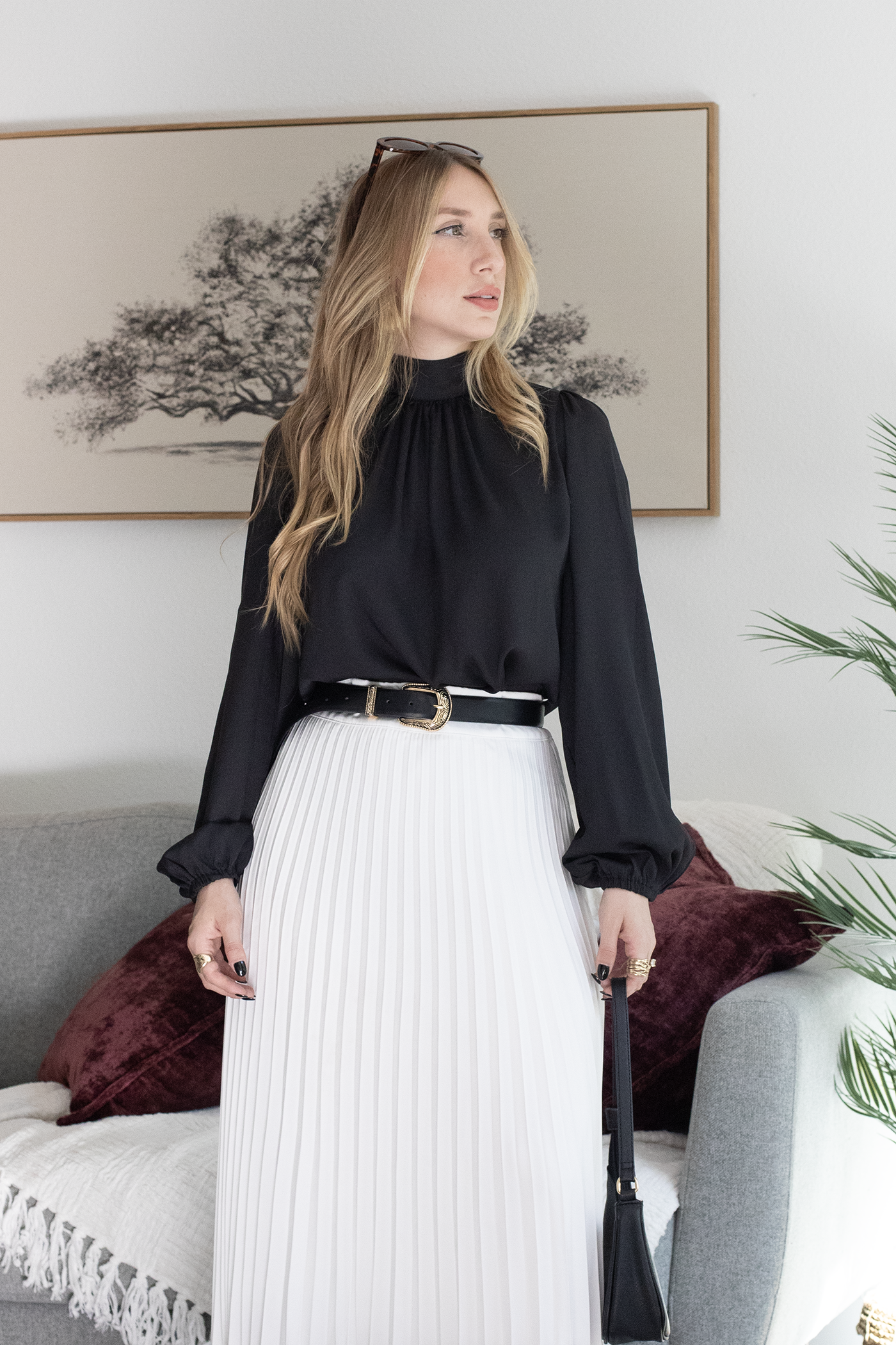 Aurami Bow-Tie Blouse