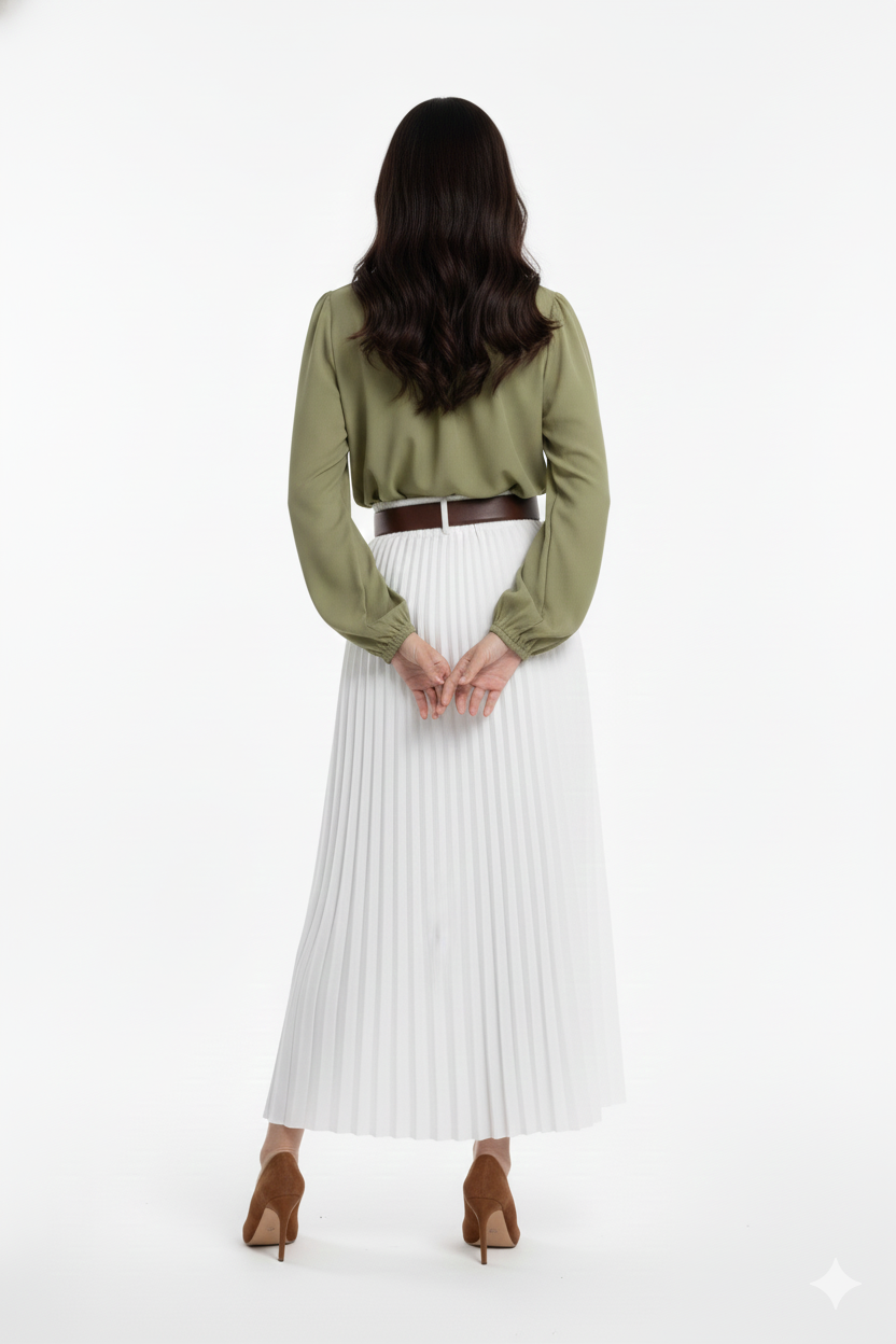 Aurami Bow-Tie Blouse