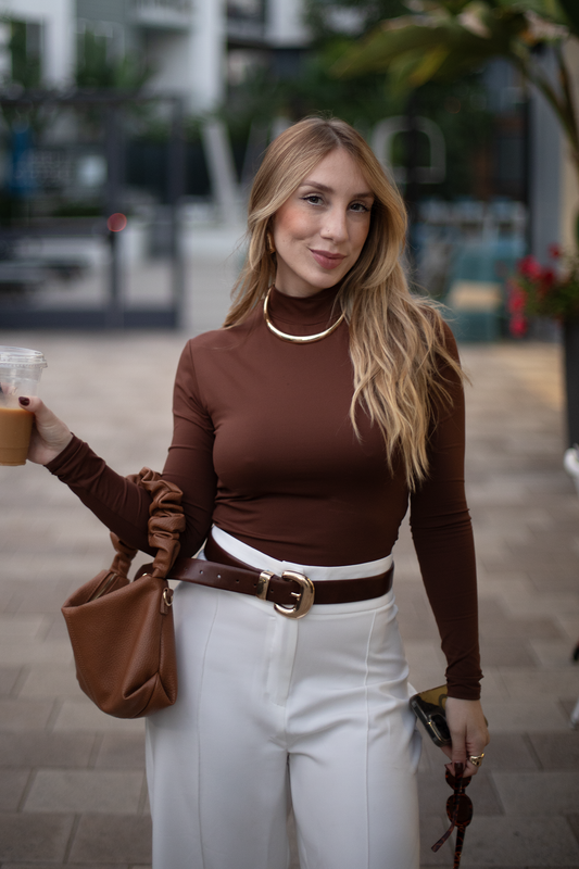 Brown Laura Blouse