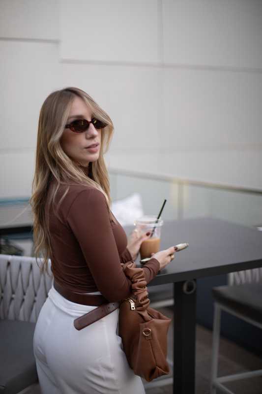 Brown Laura Blouse