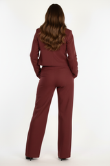 Linen Lily Cropped Blazer