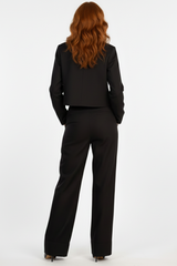 Linen Lily Cropped Blazer