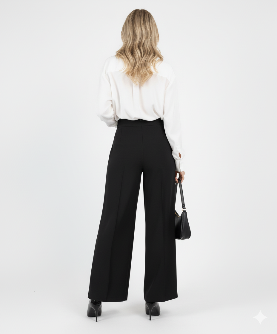 Dunamis Wide-Leg Tailored Pants