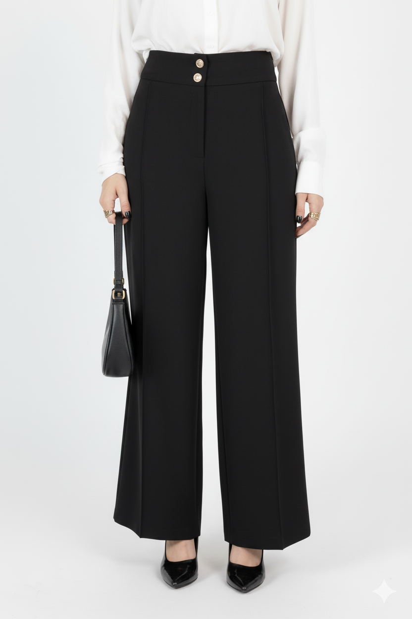 Dunamis Wide-Leg Tailored Pants