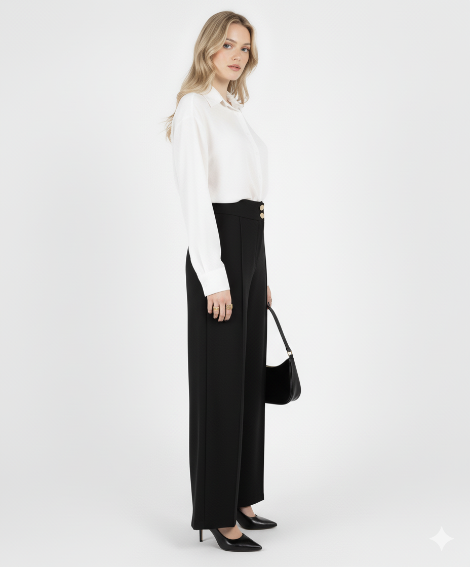 Dunamis Wide-Leg Tailored Pants