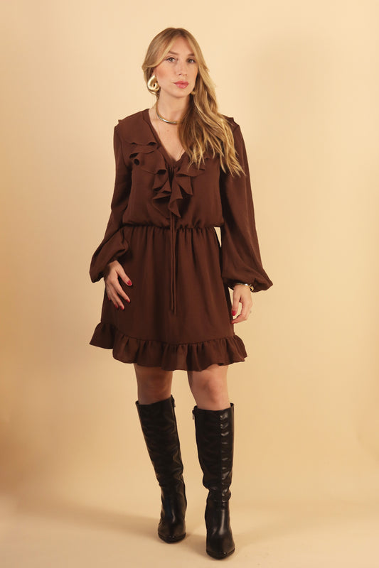 Brown Leandra Dress