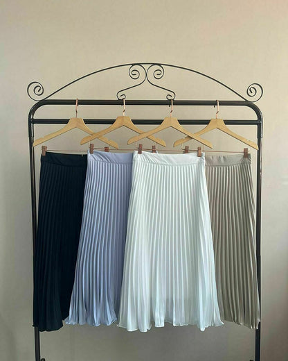 Midi Pleated Skirt
