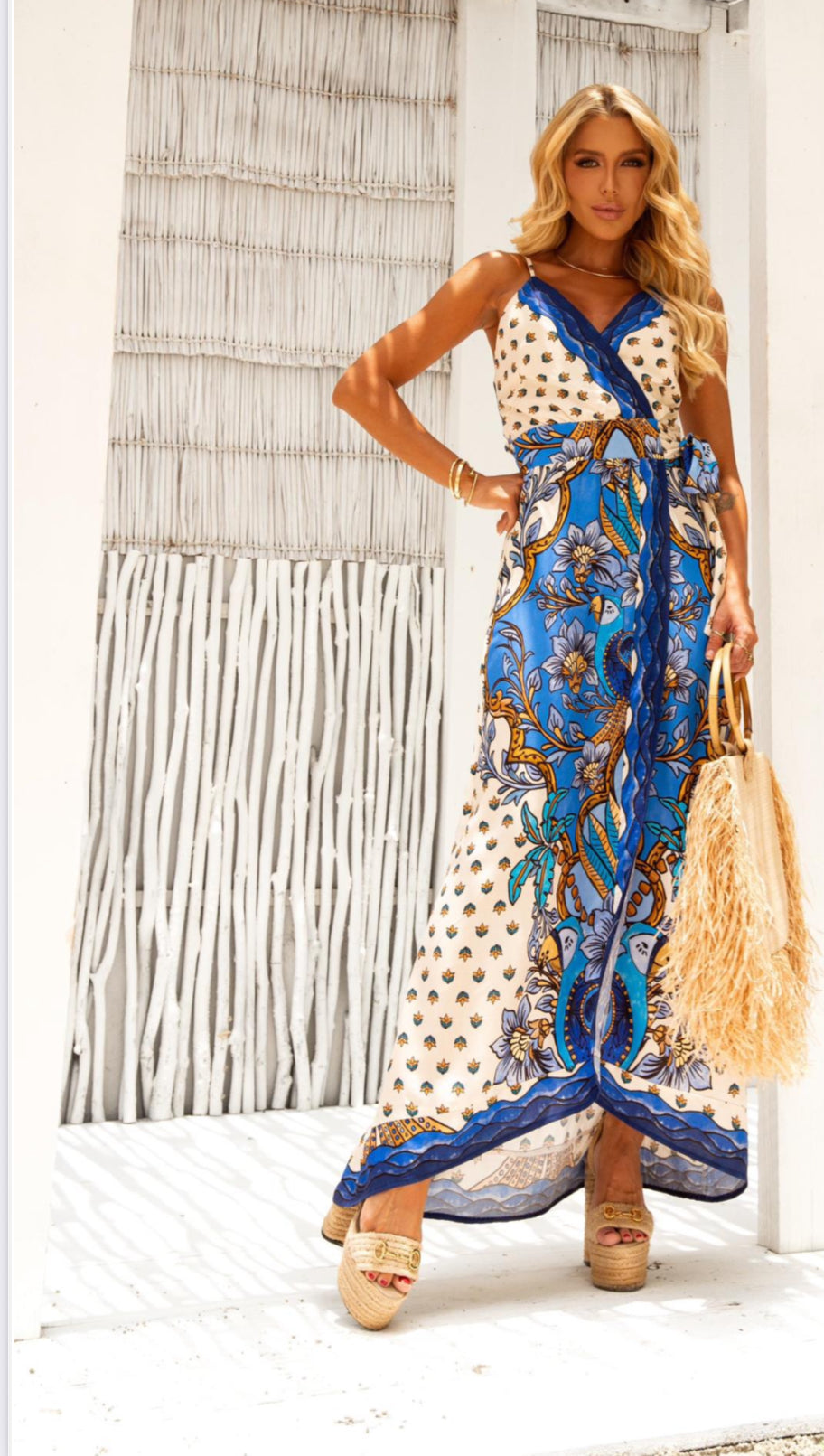 camillia maxi dress Camila Maxi Dress L / Pattern