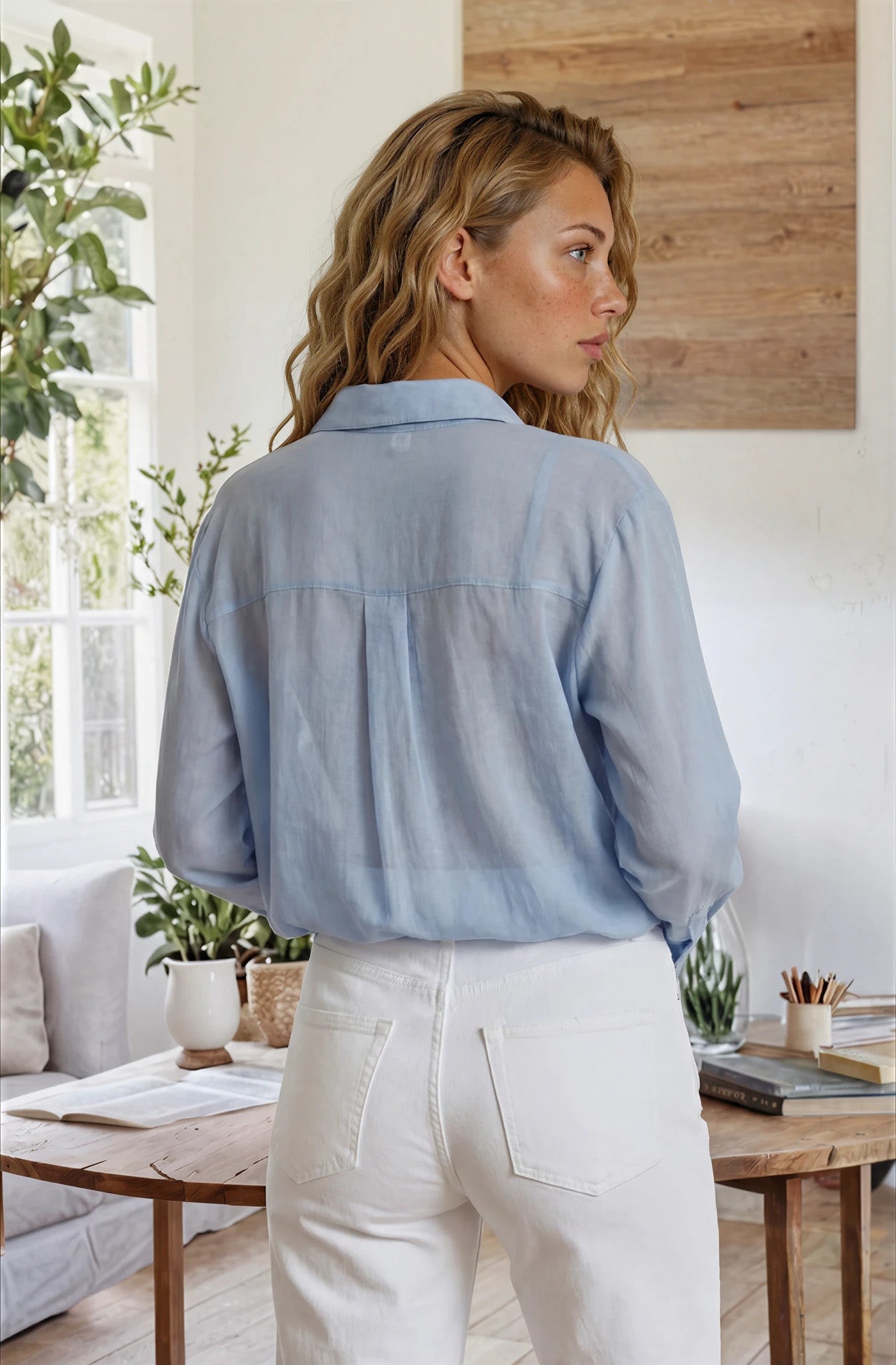 Carla Lyocell Blouse Set