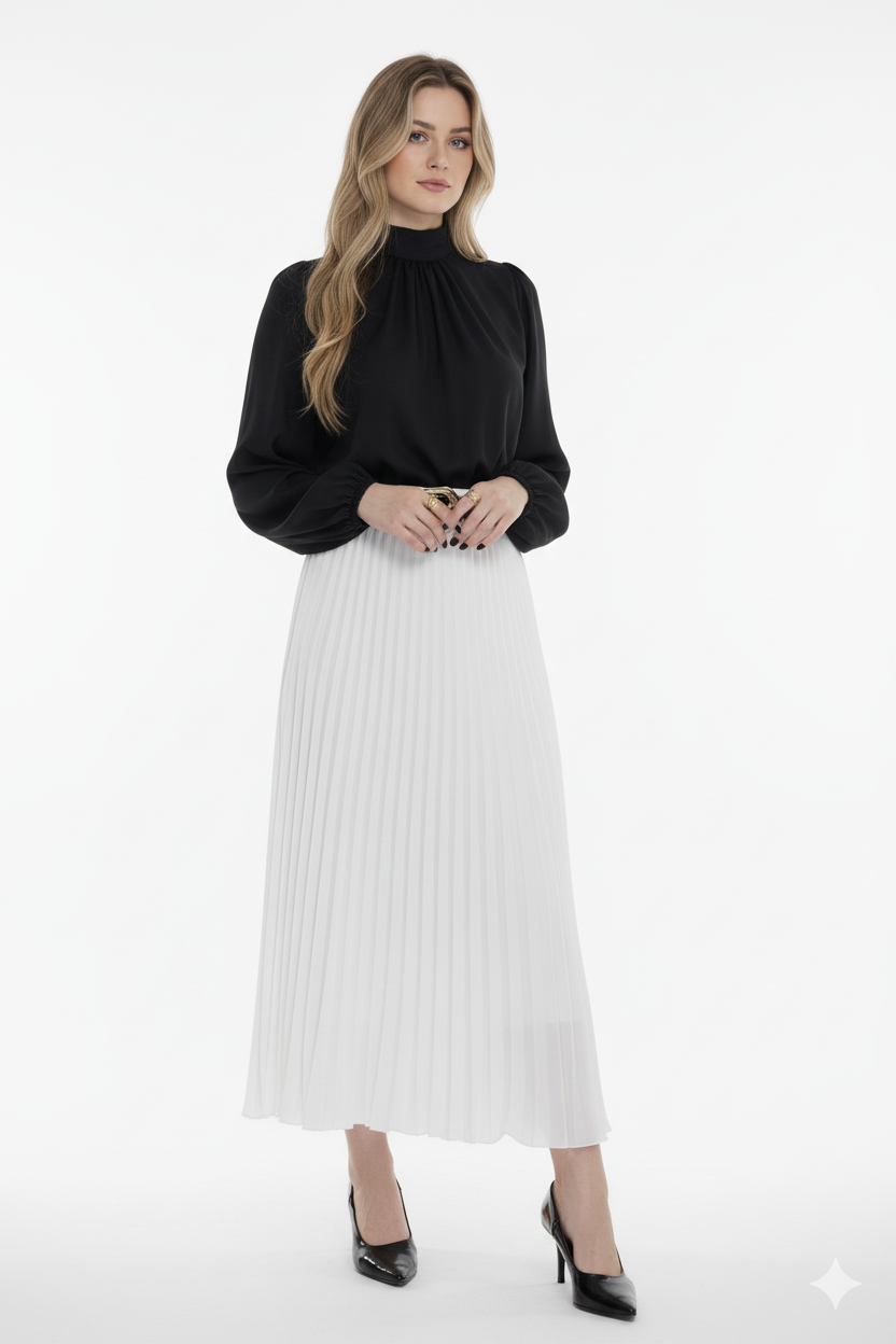 Aurami Pleated Skirt