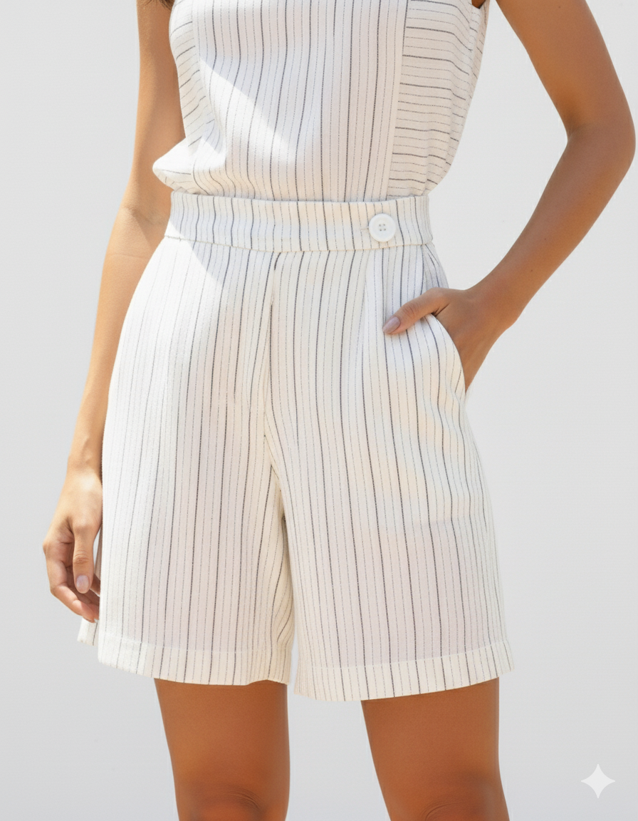 Raya Striped Shorts