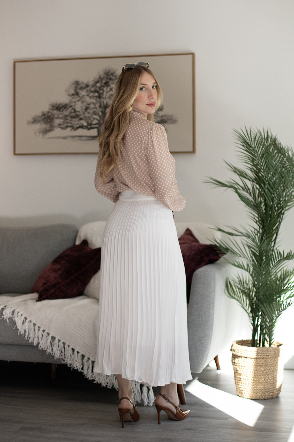 Aurami Pleated Skirt