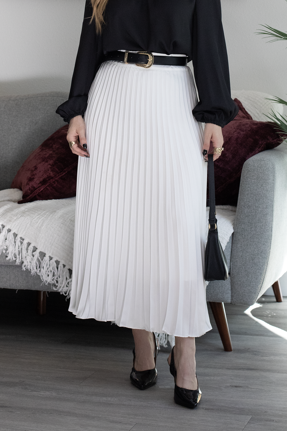 Aurami Pleated Skirt