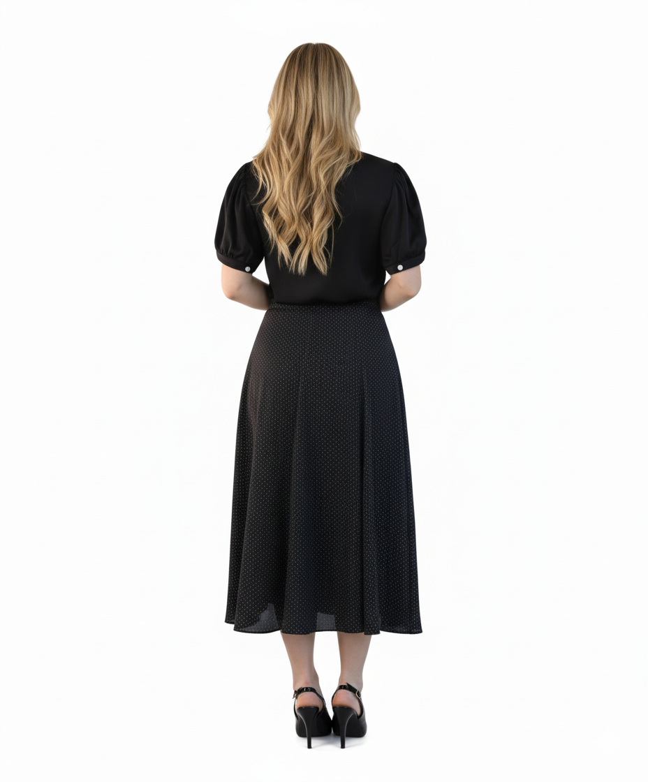 Aurami Polka Dot Skirt