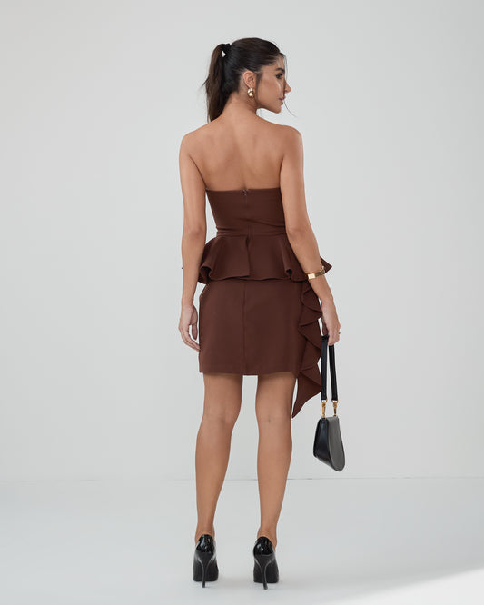 Alissa Brown Dress