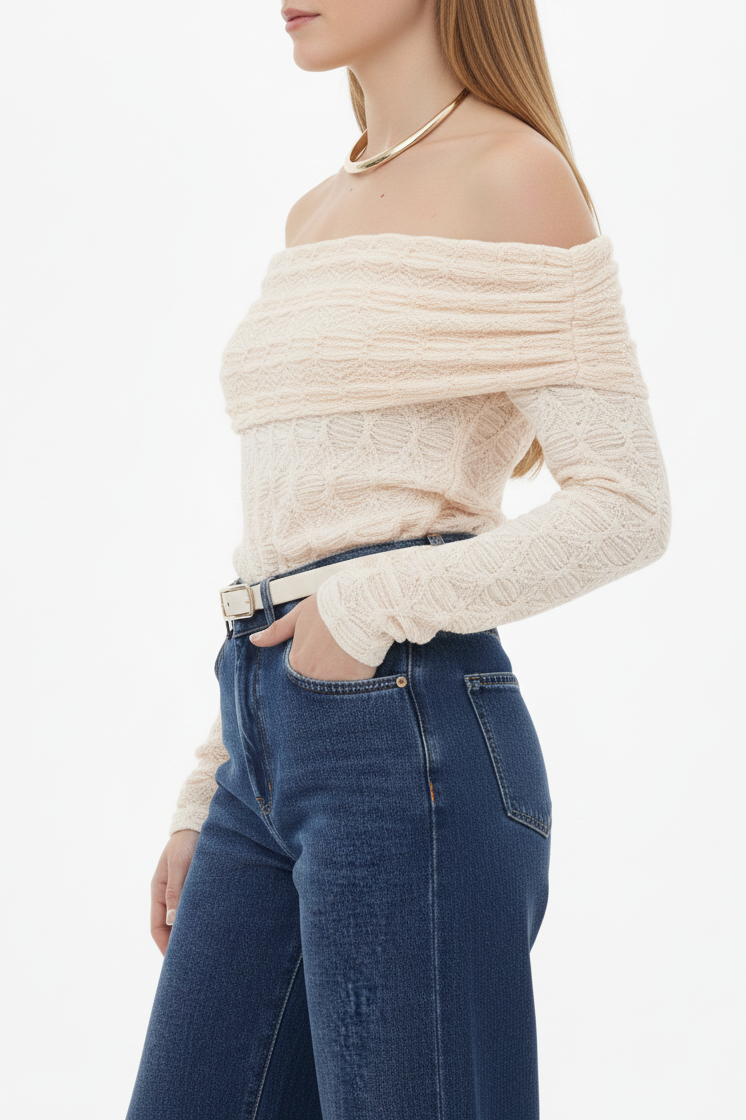 BeFree Textured Blouse