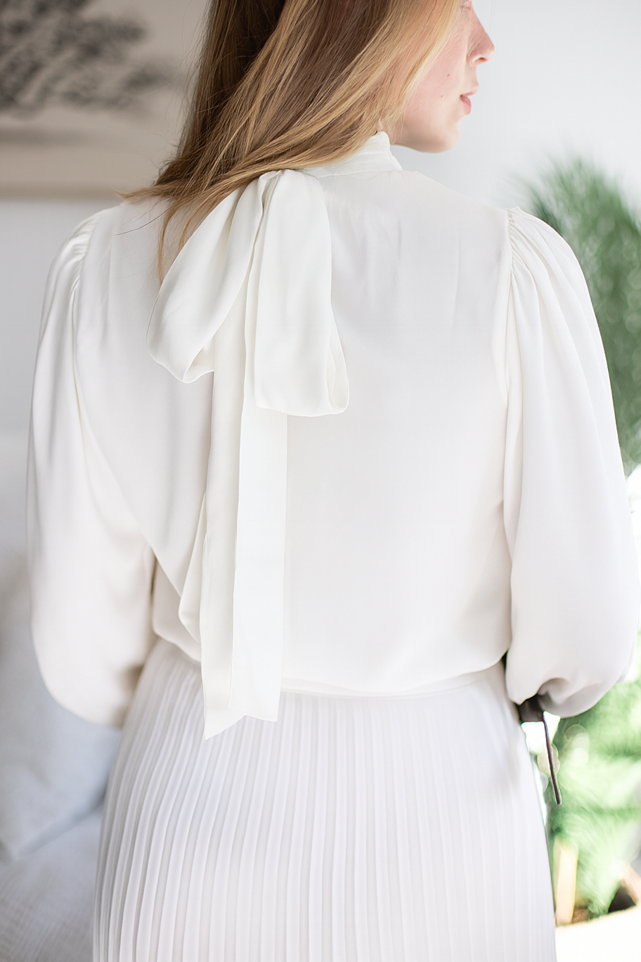 Aurami Bow-Tie Blouse