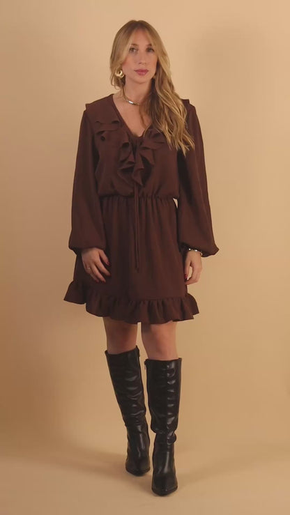 Brown Leandra Dress